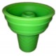 Силіконова чаша для кальяну Phunnel Ice Cream (Green)