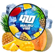 Тютюн 420 Malibu Vibe (Ананас, Манго, Диня, Айс) 100 г