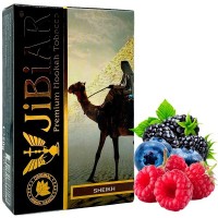 Тютюн Jibiar 50 gr Sheikh (Ожина, Малина, Чорниця)