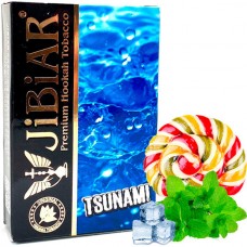 Табак Jibiar 50 gr Tsunami (Ананас, Лёд, Манго, Мята)