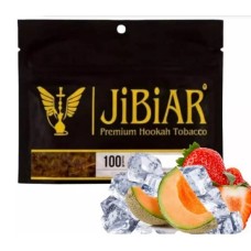 Табак Jibiar 100gr Ice Melon Strawberry (Айс, Дыня, Клубника)