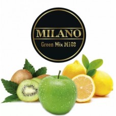 Табак Milano Green Mix M108 (Зеленое яблоко, киви, лимон)