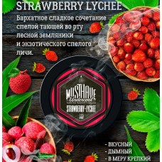 Табак Must Have Strawberry Lychee (Клубника считай) 125gr