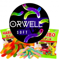 Табак Orwell Soft Jelly Worms (Желейные конфеты) 100g