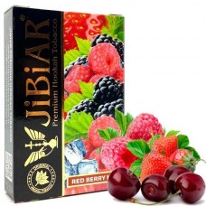 Табак Jibiar 50 gr Red berry mix (Земляника Клюква Красная смородина Малина Лед)