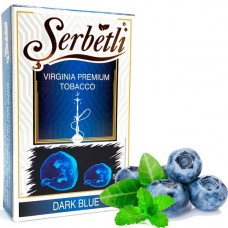 Тютюн SERBETLI DARK BLUE (Чорниця, М'ята)