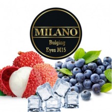 Табак Milano Bulging eyes M15 (Черника, Личи, Лед)