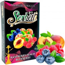 Табак SERBETLI RASPBERRY PEACH BLUEBERRY (МАЛИНА ПЕРСИК ЧЕРНИЦА)