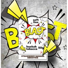 Табак Blast Soft Strawberry banana smoothie (Банан, Клубника) 50gr