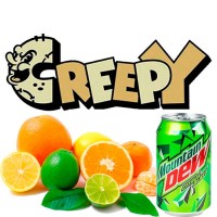 Тютюн Creepy Mountain Dew (Апельсин, Лайм, Лимон, Лимонад) 100 г