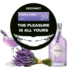 Табак Gedonist 29 Purple Tonic (Тонизирующий тоник с нотками лаванды) 100gr