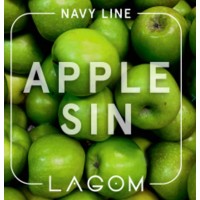Тютюн Lagom Navy Apple Sin (Зелене яблуко) (200 граммов)