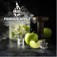 Табак Black Burn Famous Apple (Зеленое яблоко, лед) 100gr