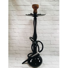 Кальян Karma 3.0 Black с колбой Glass Might + чаша