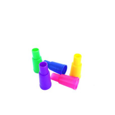 Мундштуки со ступенькой цветные 100 шт