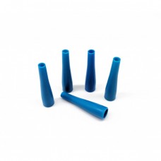 Мундштуки длинный конус XXL софт-тач синие