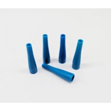 Мундштуки длинные конусные XXL софт-тач синие