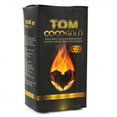 Кокосове вугілля для кальяну Tom Coco 22 мм 96 вуглинків